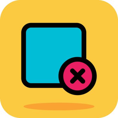 Simge vektör resimlemesini sil