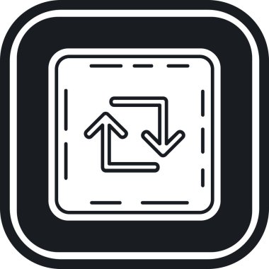 Ok. Web simgesi basit tasarım