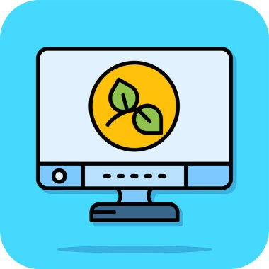 bilgisayar dizüstü simgesi, vektör illüstrasyonu