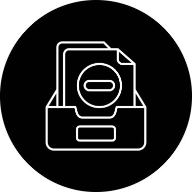 Bir kamera simgesinin vektör illüstrasyonu