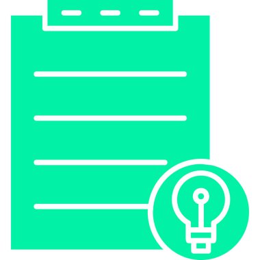 Belge. Web simgesi basit illüstrasyon