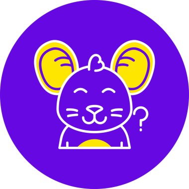 Fare simgesi vektör çizimi