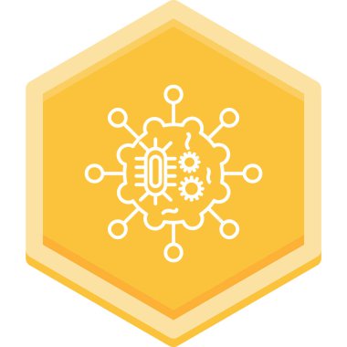 soyut yaratıcı vektör simgesi tasarımı