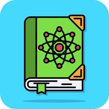 Atom simgesi kitabı, özet çizimi