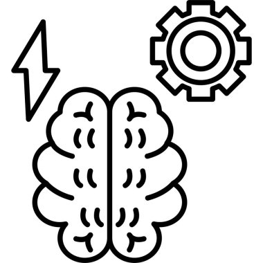 Beyin takımı beyin simgesi
