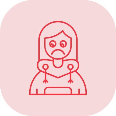 hüzünlü ağlayan adam simgesi moda tasarım tarzı arka planda