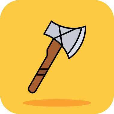 Modern kılıç simgesinin vektör çizimi