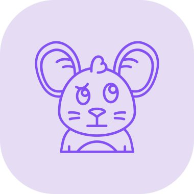 Hayvan ikonu tasarımı. hayvan simgesi vektör illüstrasyonu