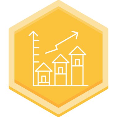 Yapı simgesinin vektör illüstrasyonu