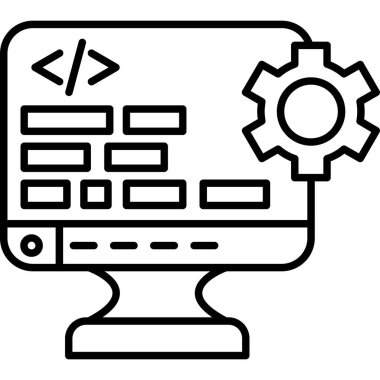 programlama kodu web simgesi