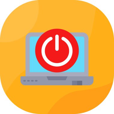 bilgisayar simgesi vektör illüstrasyonu