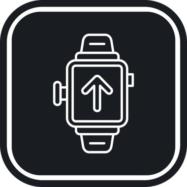 izle simge vektör illüstrasyonu