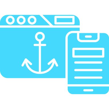 seyahat simgesi vektör illüstrasyonu