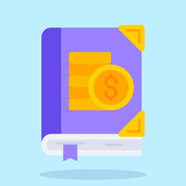 para ve ödeme düz ikon vektör çizimi