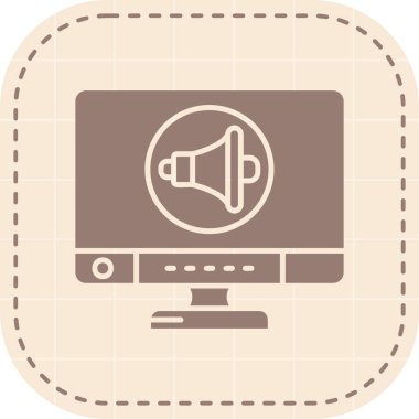 seo modern simgesinin vektör illüstrasyonu