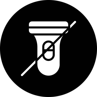 Modern b 'nin vektör illüstrasyonu eksik simgesi