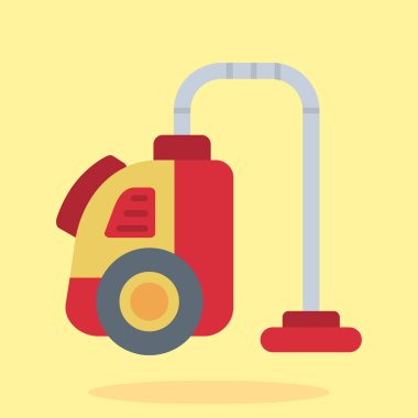 Daha temiz ekipman simgesi vektör illüstrasyon grafik tasarımı