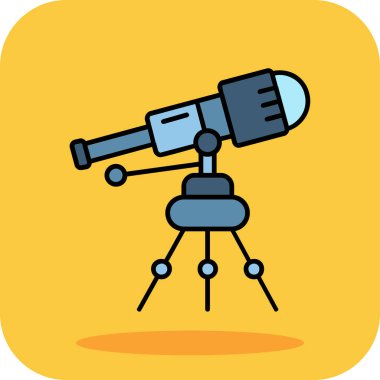 Uydu Simgesi, vektör illüstrasyonu