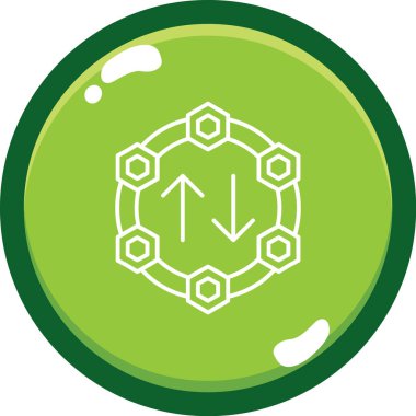 Kimyasal bir molekülün eşsiz kimyasal vektör simgesi