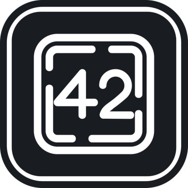 Seo simgesinin vektör illüstrasyonu