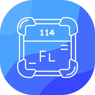 Tek bir modern simgenin vektör illüstrasyonu