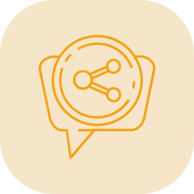 ağ paylaşım simgesi çizimi