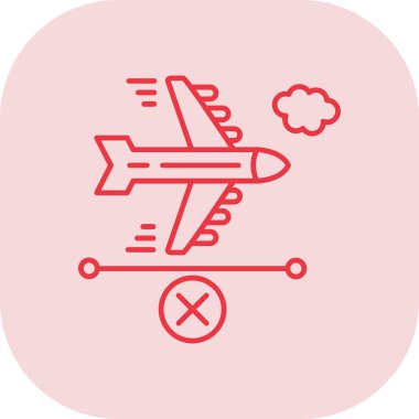 uçak simgesi tasarım vektörü