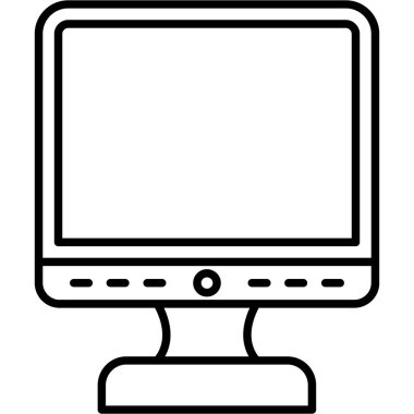 dizüstü bilgisayar simgesi, vektör illüstrasyonu