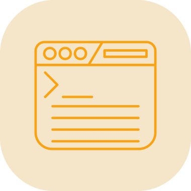 tarayıcı web simge vektör çizim