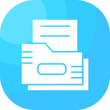Dosya. Web simgesi basit illüstrasyon