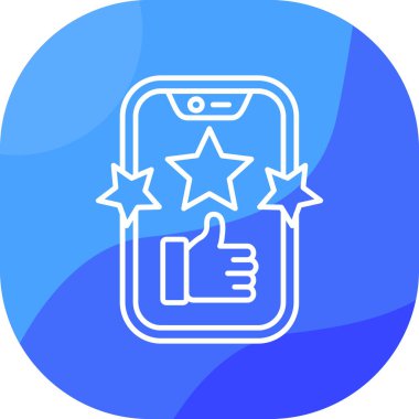 Cep telefonu. Web simgesi basit illüstrasyon