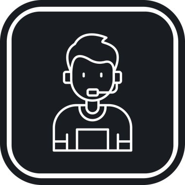 Bir tablet simgesinin vektör illüstrasyonu