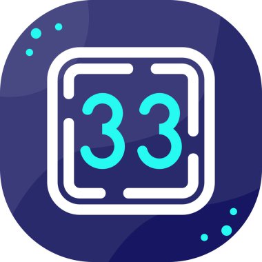 Saat. Web simgesi basit illüstrasyon