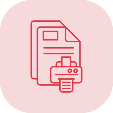 Modern dosya biçiminin vektör illüstrasyonu