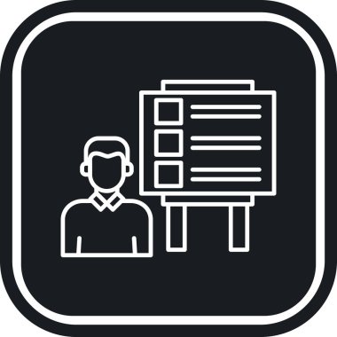 İş ve finans ikonu kavramının vektör illüstrasyonu