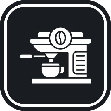 kahve kupası simgesi, vektör illüstrasyon tasarımı