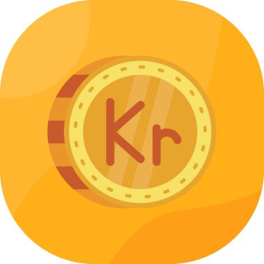 Bozuk para. Web simgesi basit illüstrasyon