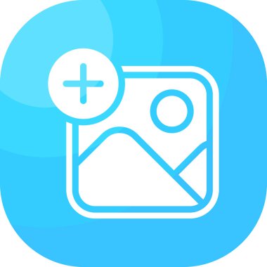 Bir kamera simgesinin vektör illüstrasyonu