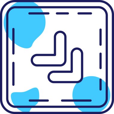 Harita simgesi. beyaz arkaplan üzerinde web tasarımı için harita imzalama vektör simgeleri