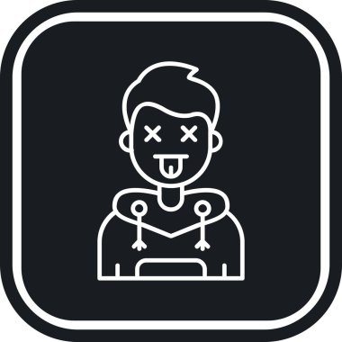 vektör kullanıcı avatar çizimi