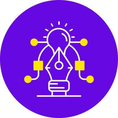 Lambalı bir adamın vektör çizimi