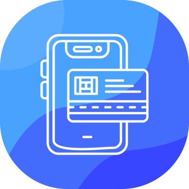 telefon simgesi, modern vektör illüstrasyon tasarımı