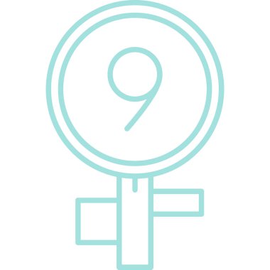 Kadınlar günü, cinsiyet sembolü, vektör illüstrasyon tasarımı, kadınların ikon günü konsepti, vektör illüstrasyonu