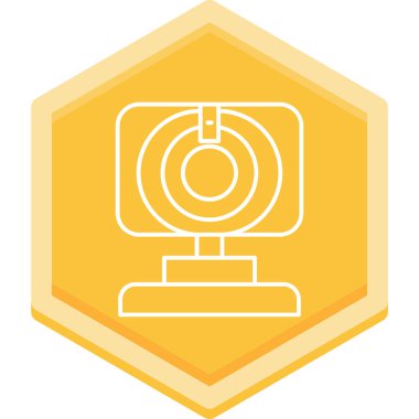 Bilgisayar simgesi. vektör illüstrasyonu