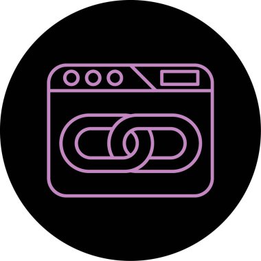 seo modern simgesinin vektör illüstrasyonu