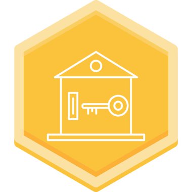 Modern simgenin vektör illüstrasyonu