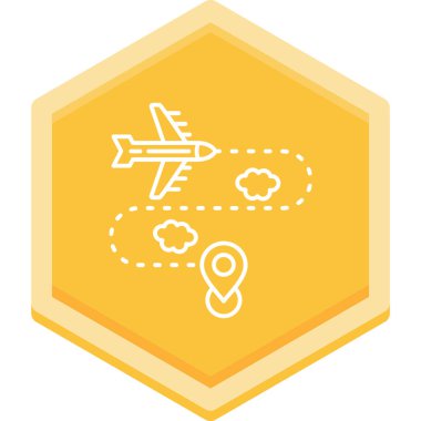 vektör cinsinden düzlem simgesi