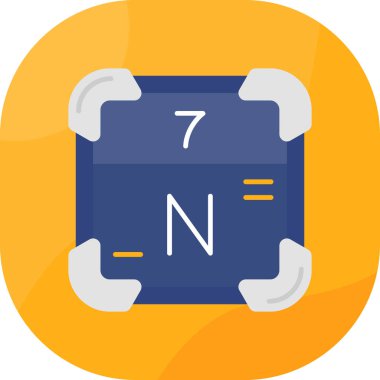 7 numaralı vektör simgesi