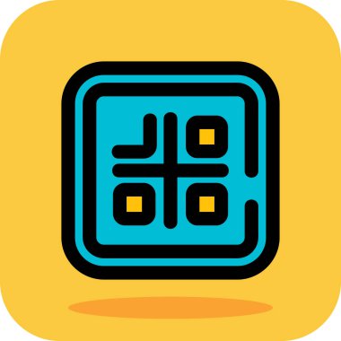 seo modern simgesinin vektör illüstrasyonu