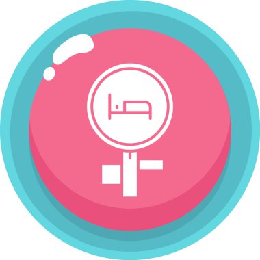 Modern b 'nin vektör illüstrasyonu eksik simgesi